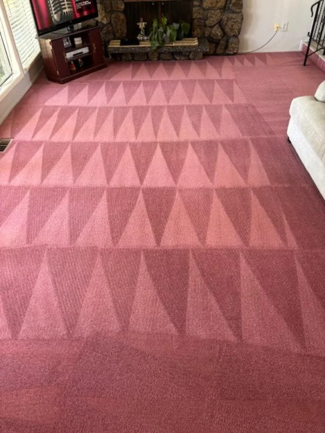 Fresh carpet cleaning results